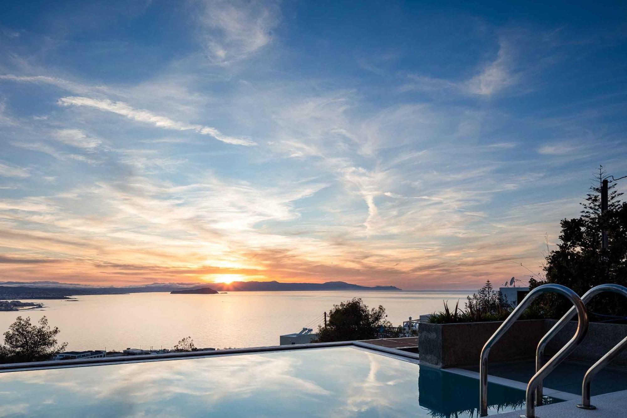 Omnia Luxury Villas - "Heated" Pools & Breathtaking Seaviews! Chania  Zimmer foto