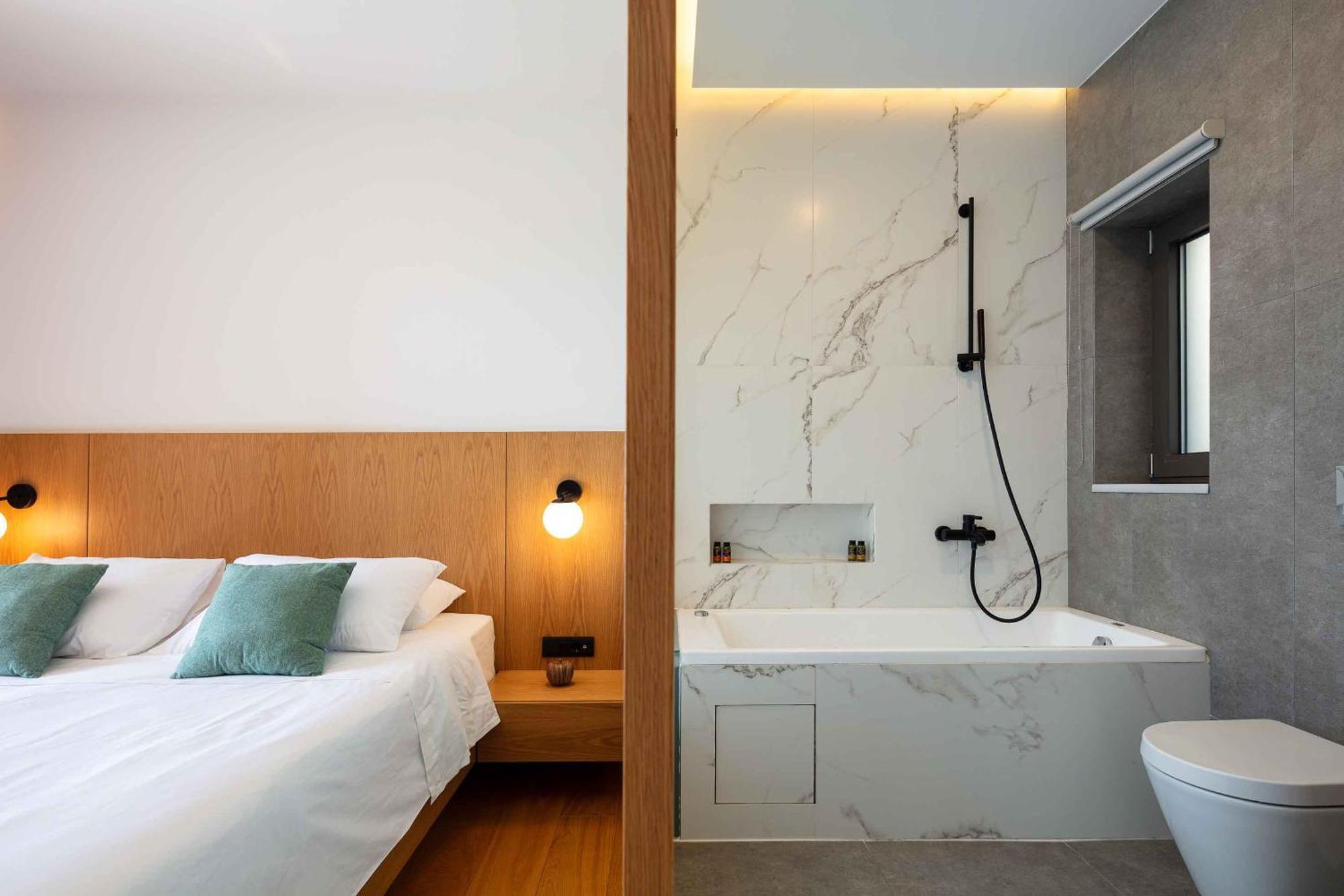 Omnia Luxury Villas - "Heated" Pools & Breathtaking Seaviews! Chania  Exterior foto