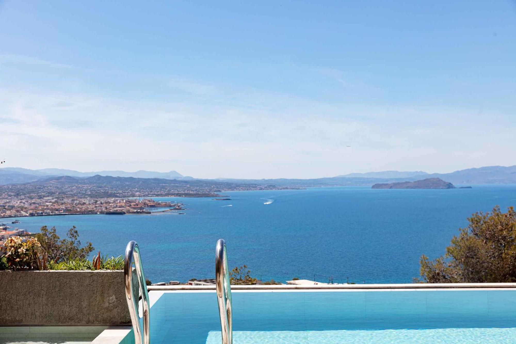 Omnia Luxury Villas - "Heated" Pools & Breathtaking Seaviews! Chania  Exterior foto