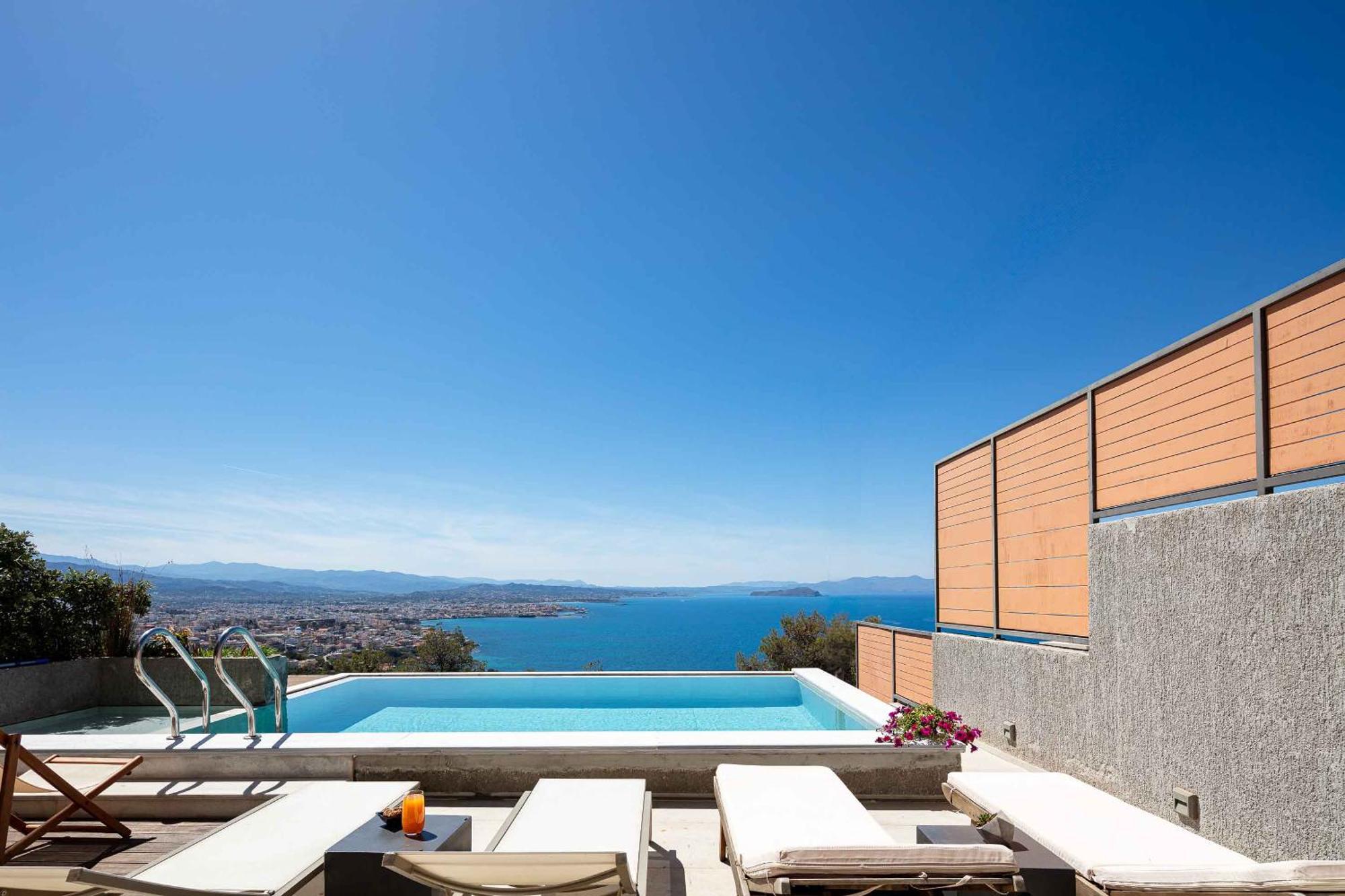 Omnia Luxury Villas - "Heated" Pools & Breathtaking Seaviews! Chania  Zimmer foto