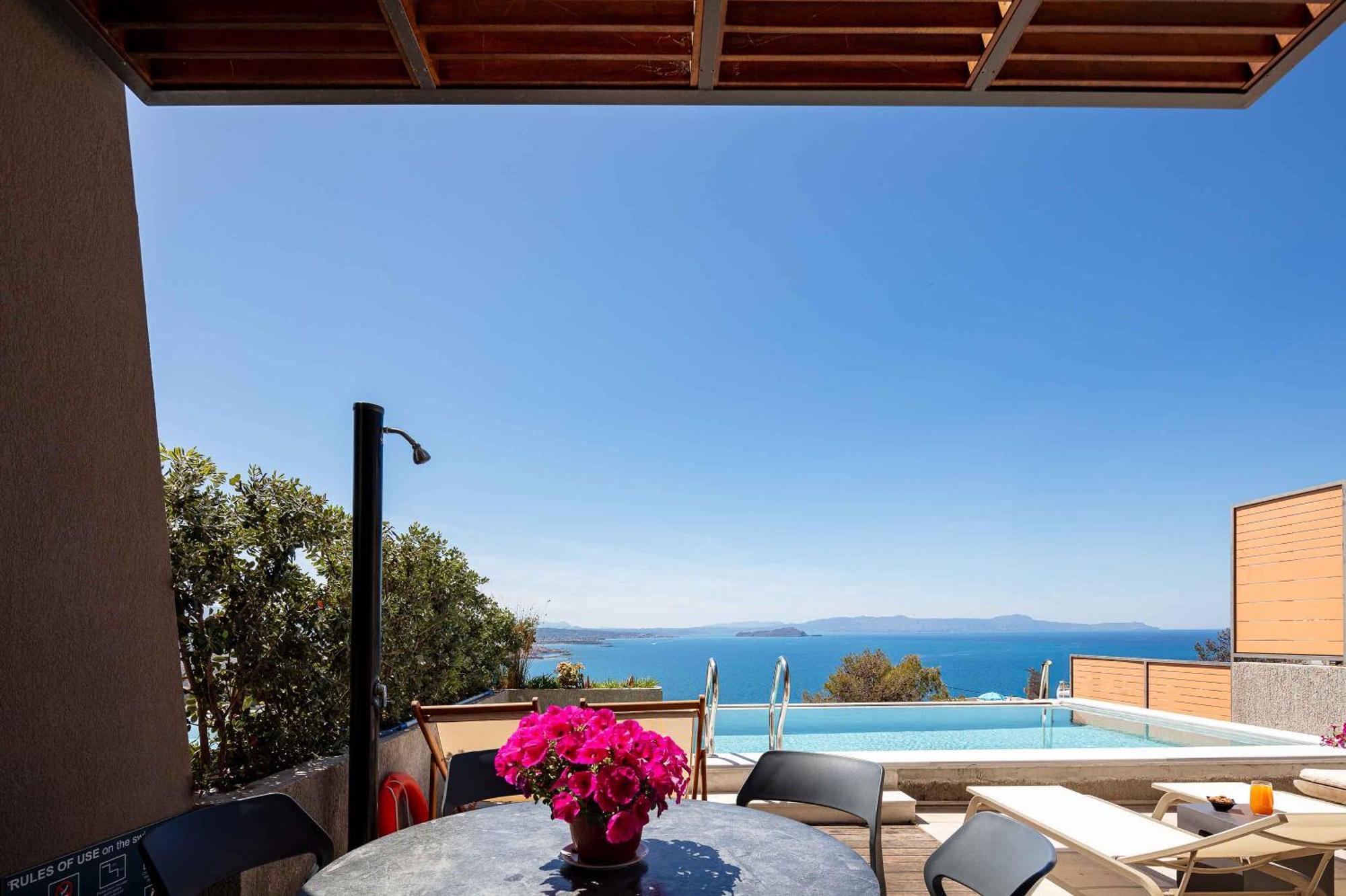 Omnia Luxury Villas - "Heated" Pools & Breathtaking Seaviews! Chania  Zimmer foto